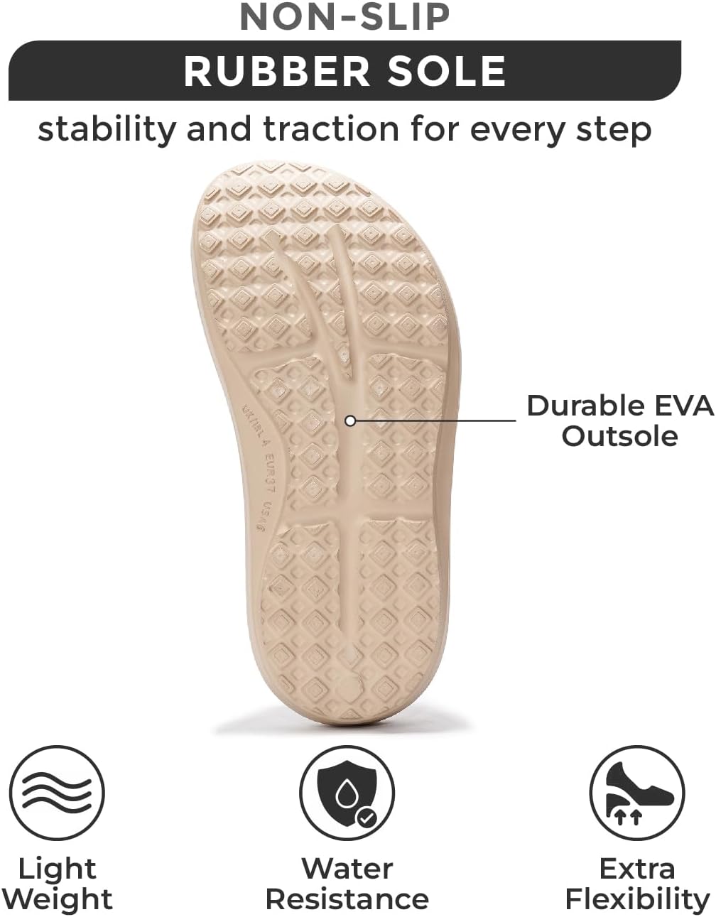 size 7 Project Cloud Super Foam Flip Flops for Women Footwear - Memory Foam and Lightweight Platform Sandals Women Beach Vacation Essentials - Non Slip Durable and Soft Slippers (Abra)