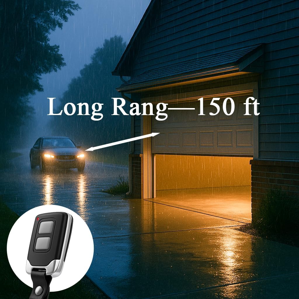 2 Replacement for Genie & Overhead Door Garage Door Opener Remote G3T-R G3T-BX G3T-A,ππ§π₯π² Compatible with π¨ππ Intellicode Genie Overhead Garage Openers from 1995