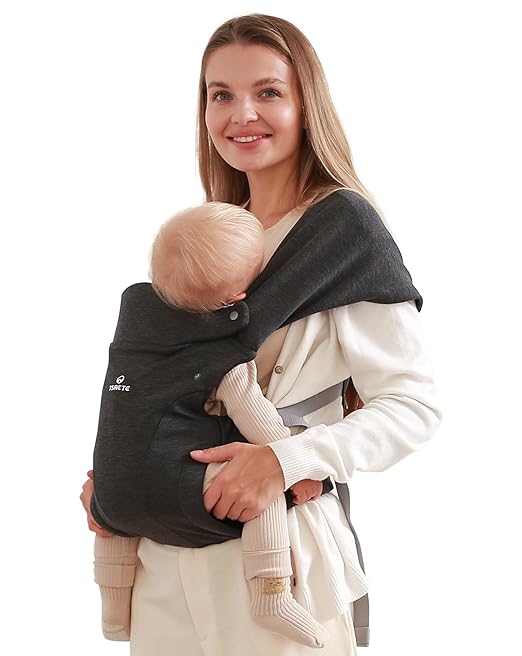 Baby Carrier Newborn to Toddler Baby Ergonomic and Cozy Infant Carrier with Lumbar Support for 7-25lbs,Easy Adjustable Baby Chest Carrier, Face-in and Face-Out Positions Baby Sling Carrier