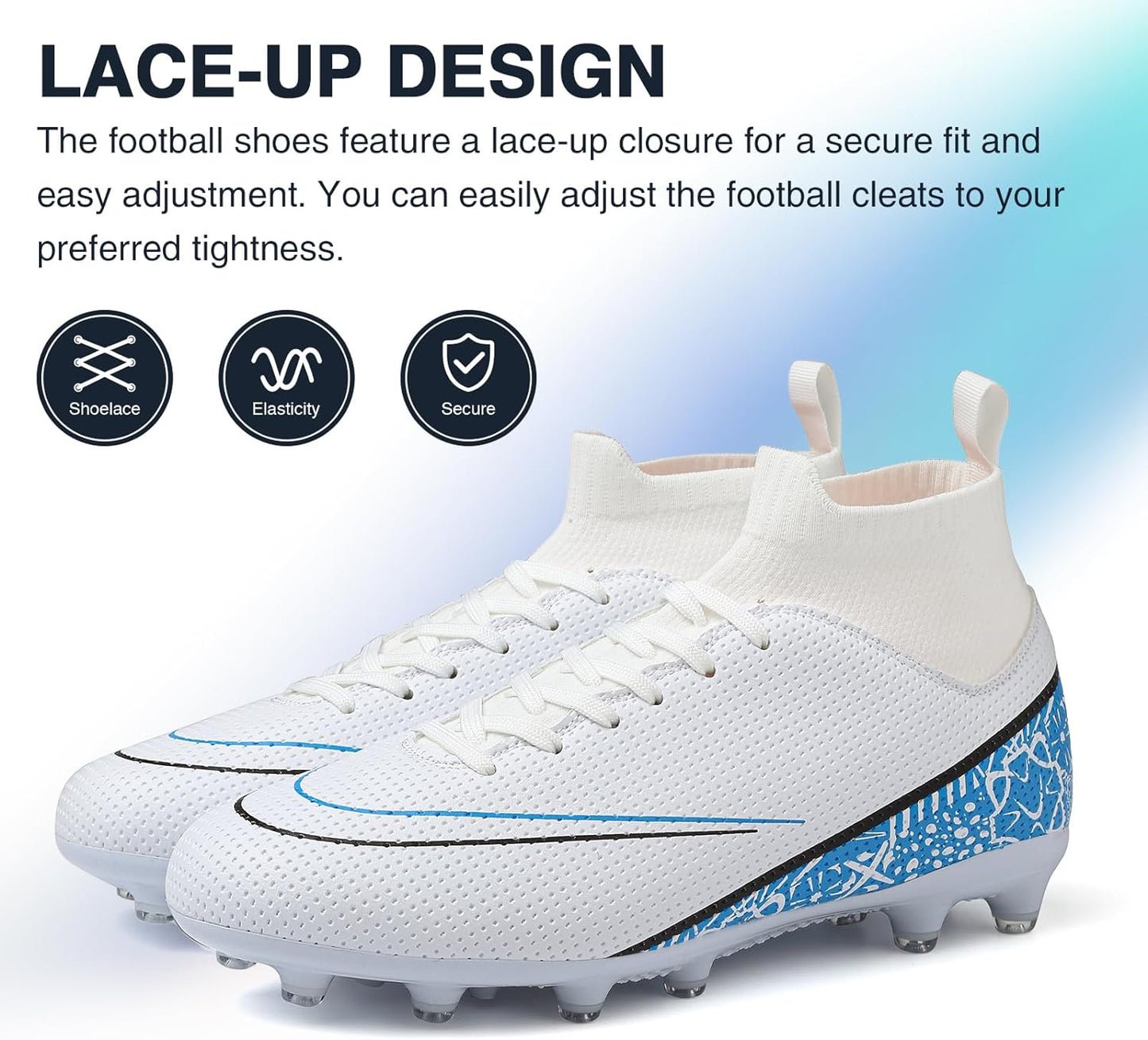 Soccer Cleats Men Womens Soccer Cleats of Big Boy AG/TF