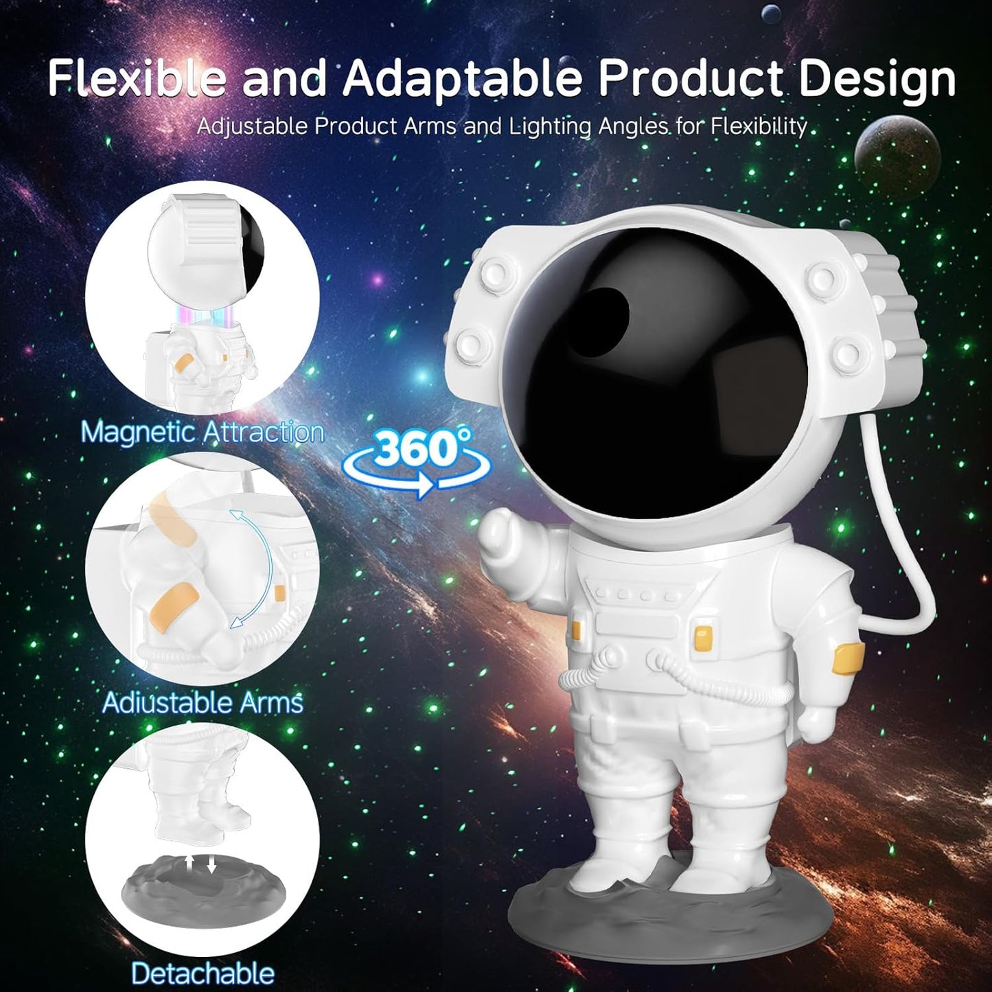 Star Projector, Nebula Galaxy Projector for Bedroom, Starry Ceiling Led Lamp with Remote & Timer, Night Light Gifts for Kids,Room Decor/Birthdays/Christmas/Party/Tiktok Live