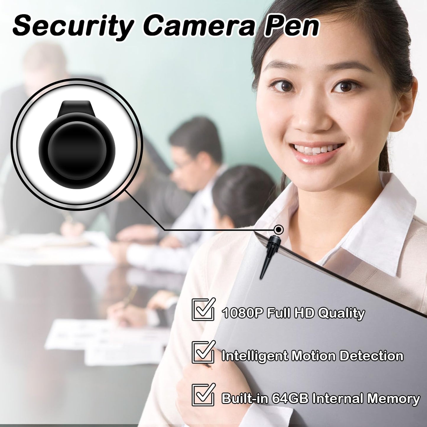 64GB Camera,1080P Security Camera, Home Security Camera, Motion Detection