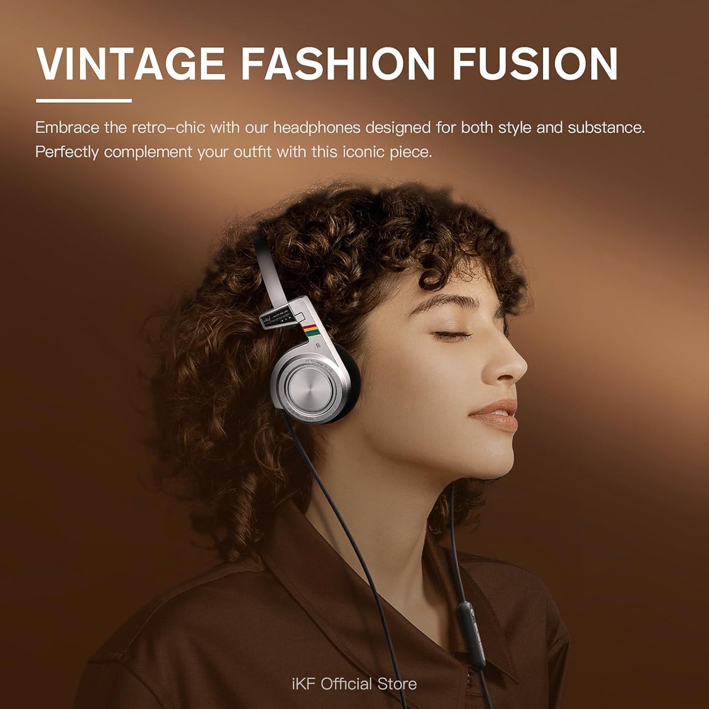 R3 Classic Retro Bluetooth Headphones, Foldable Lightweight Wireless Headset,Vintage, Volume Control,60 Hours Playback, Noise Isolation, with Microphone, Throwback 80s 90s Design(Slivery)