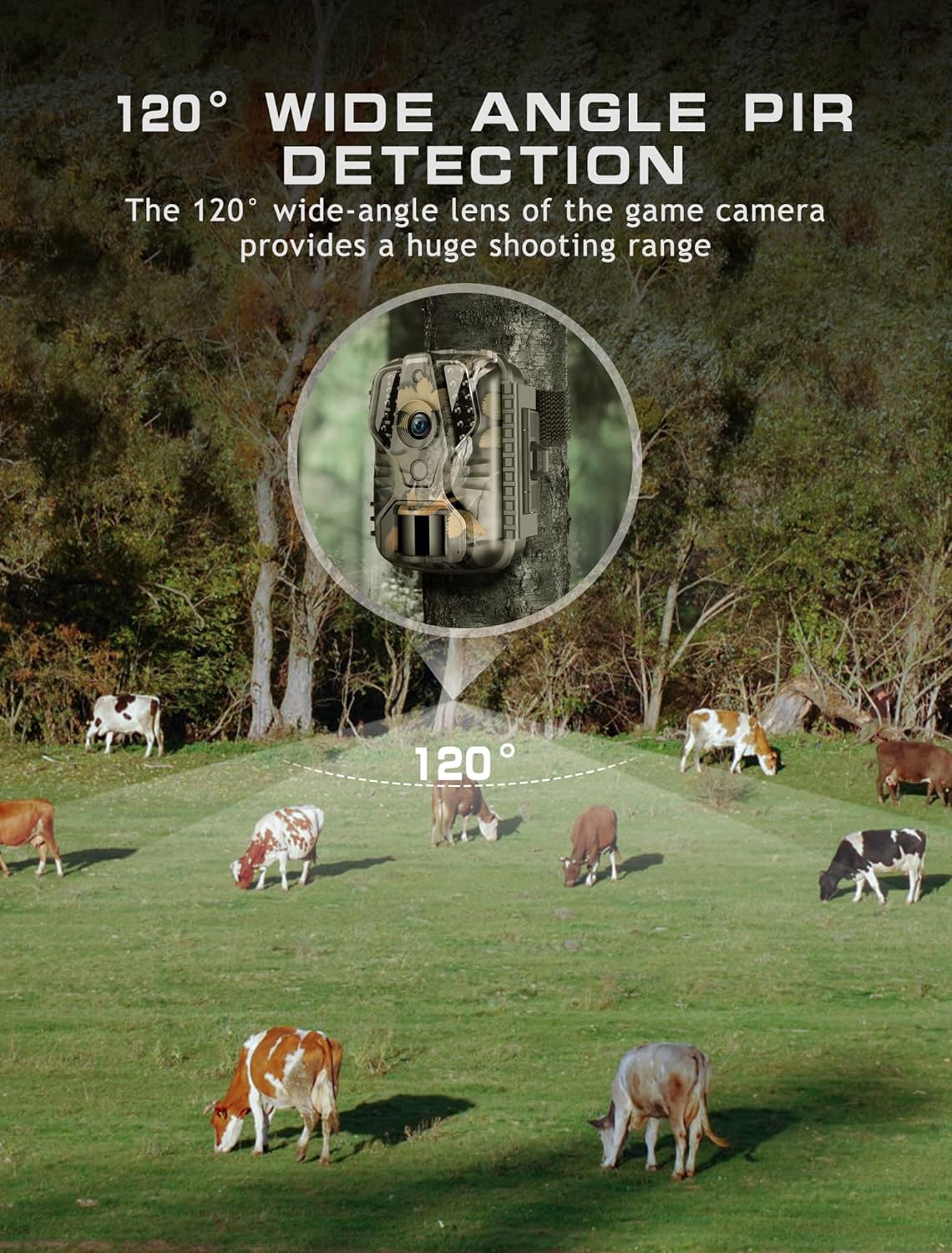 Mini Trail Camera - Game Camera 20MP 1080P with Night Vision Motion Activated Waterproof, Hunting Camera 0.2s Trigger Time for Wildlife Monitoring Deer Hunting-M9