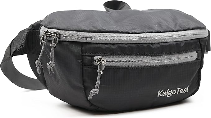 Ultralight Crossbody Fanny Pack 3L, Large Water Resistant Waist Pack for Women & Men, Cycling, Hiking and Travel
