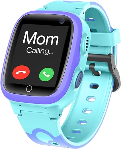 Kids Smart Watch LBS Tracker - Smartwatches for Children Kids with SOS Weather Stopwatch Call Camera Touch Screen Game Alarm for Boys and Girls