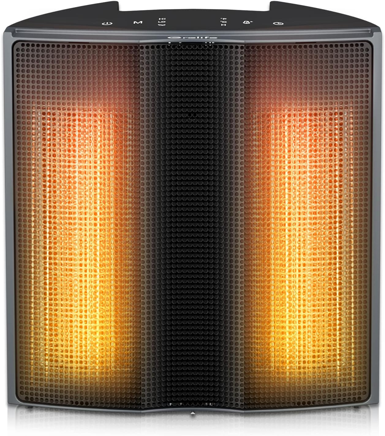 Space Heater, 1500W Dual PTC Portable Heater for Desk, Home