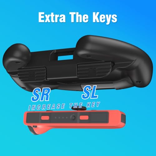 Switch Steering Wheel for Nintendo Switch, Racing Wheel to Play Mario Kart 8 Deluxe Compatible with JoyCon, Nintendo Switch 1 Accessories Gift for Mario Kart - 2 Pack Switch Wheels