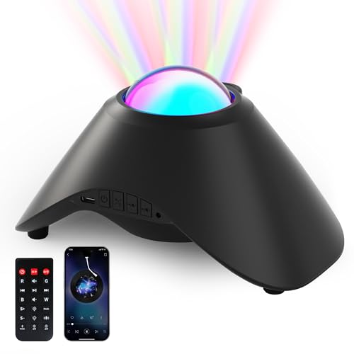 Galaxy Projector,Northern Galaxy Light Aurora Star Projector with Bluetooth Speaker Timer and Remote Control,Night Lights for Bedroom Room Decor, Gifts for Kids, Adults, Christmas, Birthday