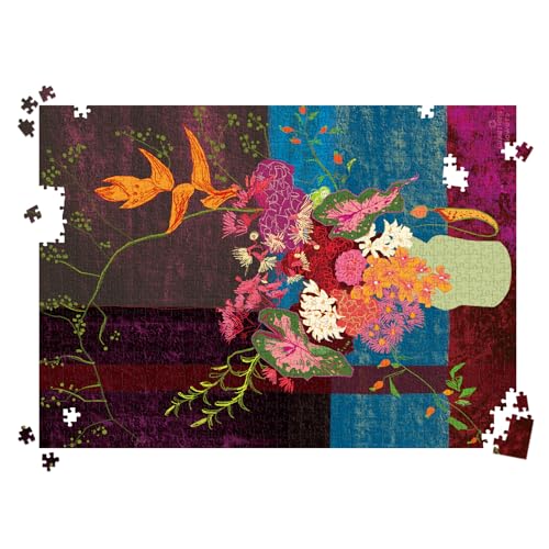 HUADADA Puzzles for Adults 1000 Pieces,Blooming Flowers Puzzles for Adults,1000 Piece Puzzle for Adults ‌Family Interactive Game Gift
