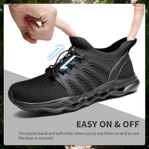 Water Shoes for Men Hiking Amphibious Beach Mens Shoes Lightweight Water Sports Shoes for Swimming Fishing Kayaking