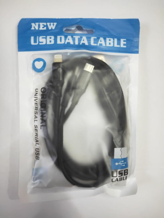 Multi Charging Cable, Fast Charging USB Cable 3 in 1 - Black
