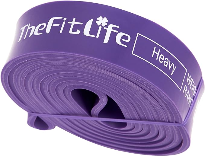 TheFitLife Pull Up Assistance Bands- Resistance Bands for Working Out, Long Workout Bands for Exercise, Fitness Band for Pullup Assist, a Substitute of Dumbbell Set and Kettlebells, Barbell