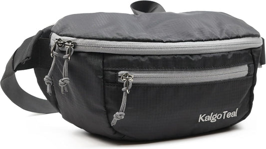 Ultralight Crossbody Fanny Pack 3L, Large Water Resistant Waist Pack for Women & Men, Cycling, Hiking and Travel