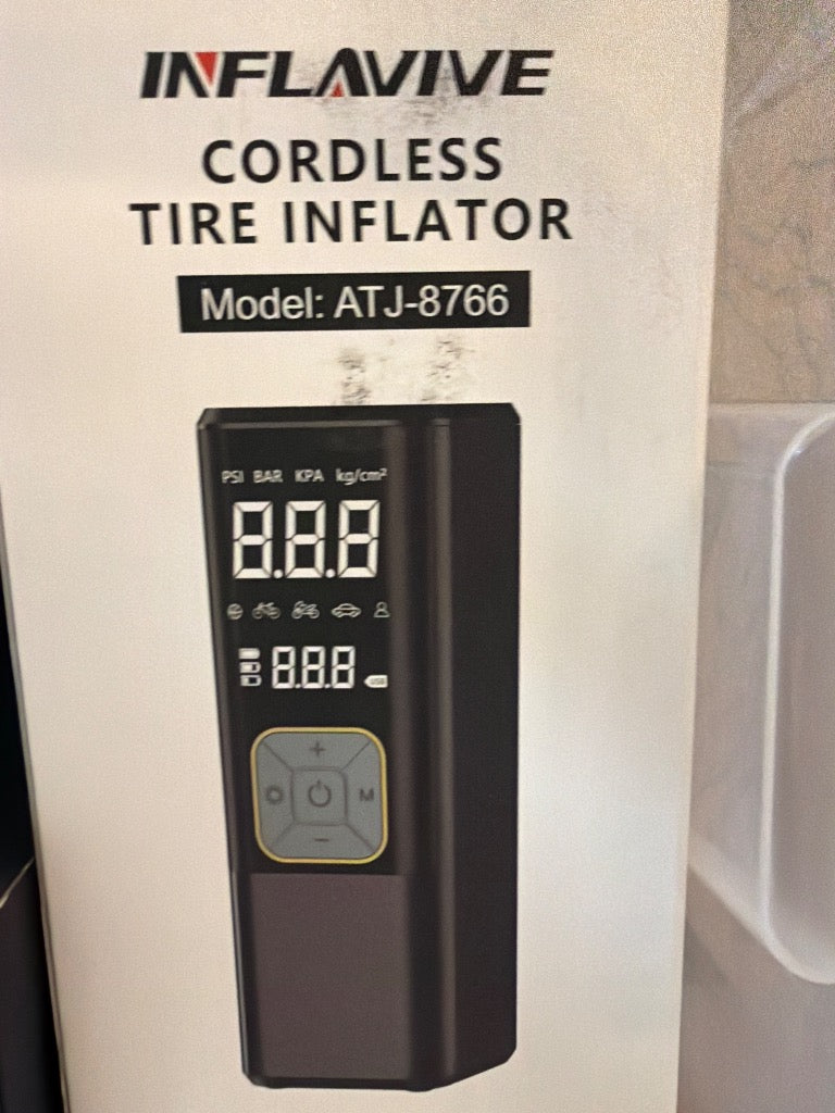 Tire Inflator Portable Air Com...r, Air Pump Rechargeable 150P