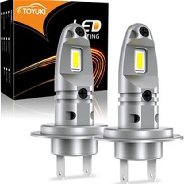 H7 LED Headlight Bulb, H7 LED Bulb 6000K 8 CSP Chip Extremely Bright H7 Headlight Bulb C