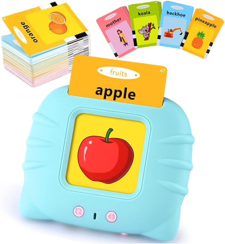 Toddler Toys for 2 3 4 5 Years Old Boys, 224 Sight Words Talking Flash Cards, Montessori Sensory Toys for Autistic Children, Autism Learning Toys, Speech Therapy Toys