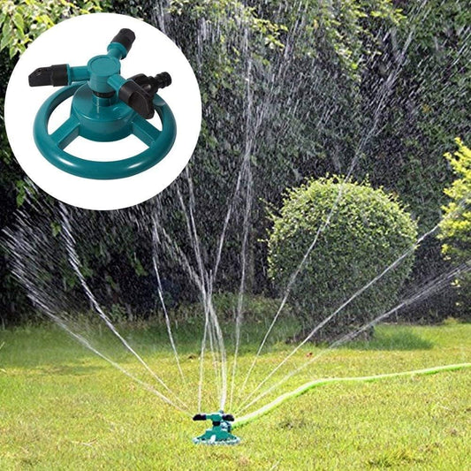 Lawn Sprinkler Automatic Garden Water Sprinklers Lawn Irrigation System Large Area Coverage Rotation 360 Degree